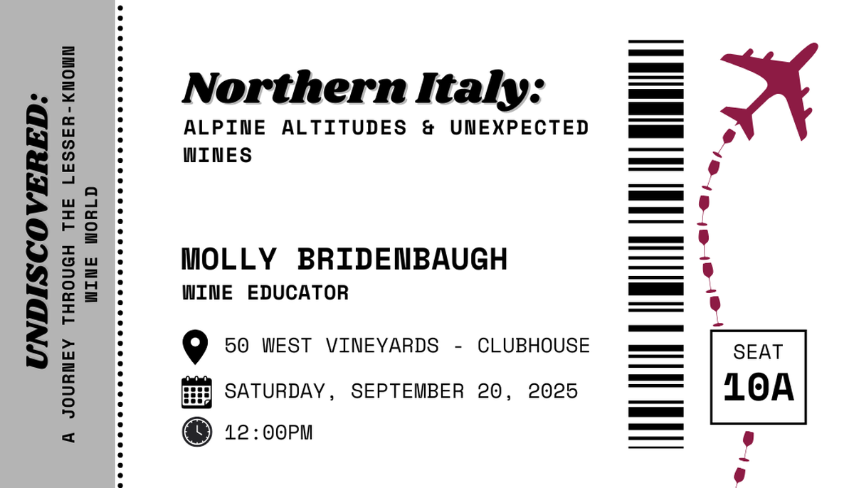 Northern Italy: Alpine Altitudes & Unexpected Wines (12:00pm)