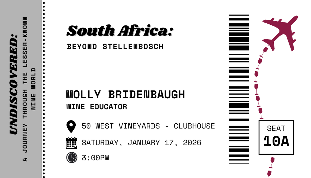 South Africa: Beyond Stellenbosch (3:00pm)